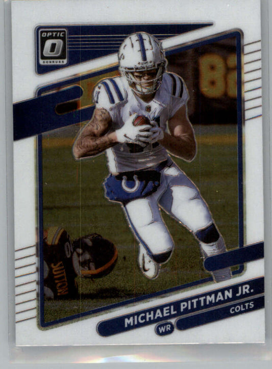 2021 Donruss Optic #108 Michael Pittman Jr.  Indianapolis Colts  V88672 Image 1