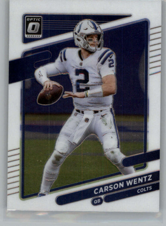 2021 Donruss Optic #109 Carson Wentz  Indianapolis Colts  V88675 Image 1