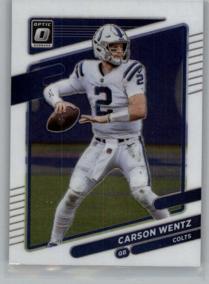 2021 Donruss Optic #109 Carson Wentz Indianapolis Colts V88675 Image 1