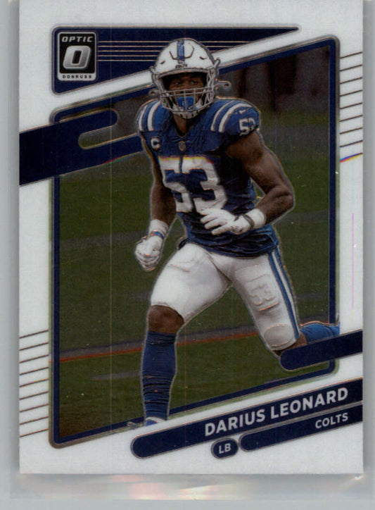 2021 Donruss Optic #112 Darius Leonard  Indianapolis Colts  V88680 Image 1