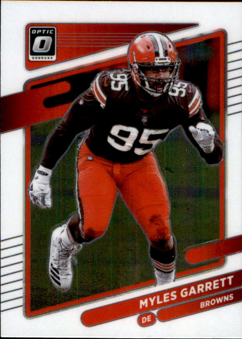 2021 Donruss Optic #143 Myles Garrett Cleveland Browns V88704 Image 1