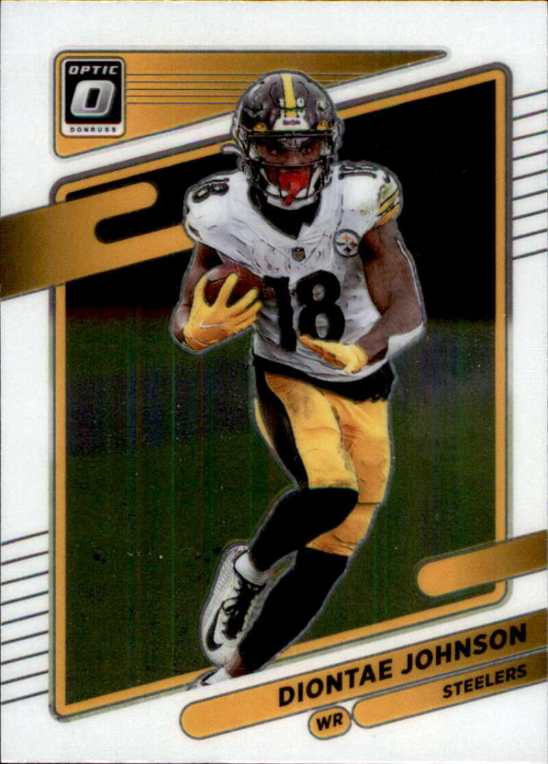 2021 Donruss Optic #146 Diontae Johnson Pittsburgh Steelers V88705 Image 1
