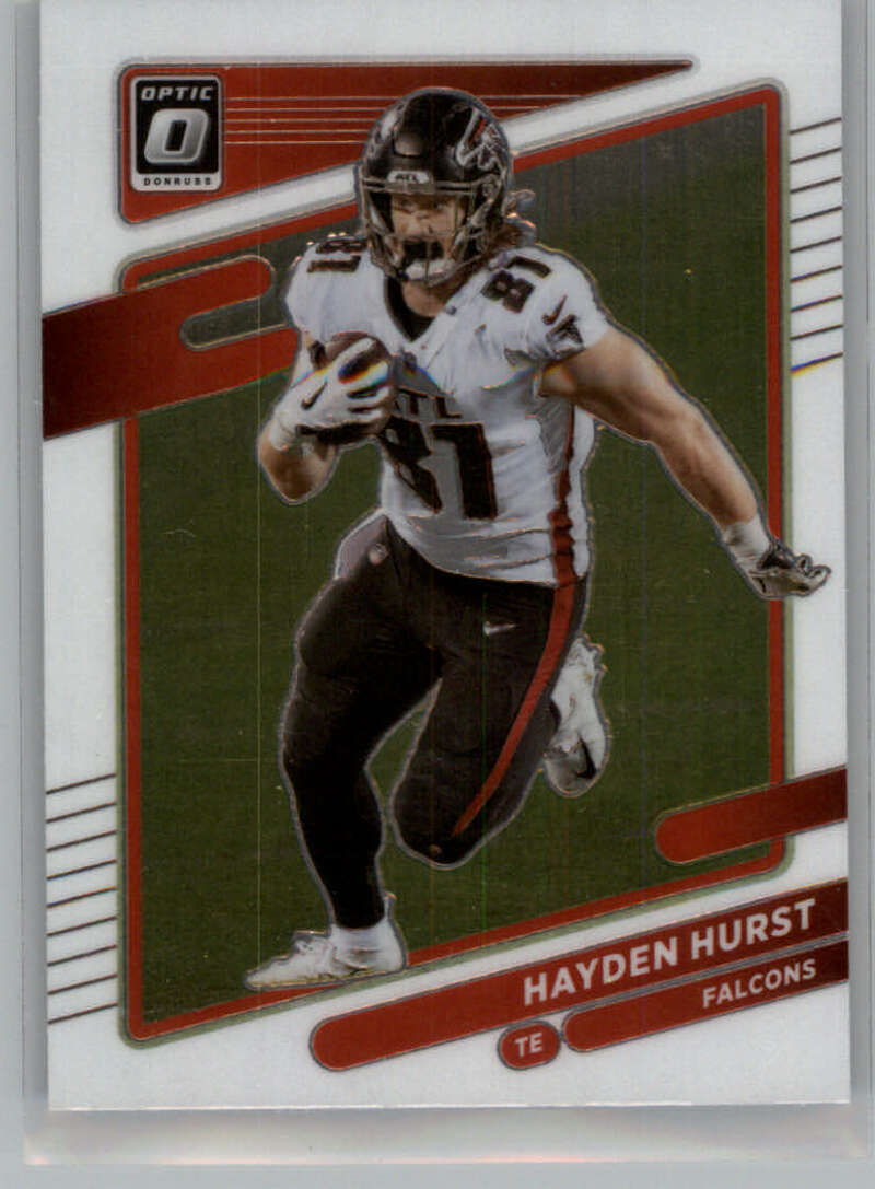 2021 Donruss Optic #152 Hayden Hurst Atlanta Falcons V88711 Image 1