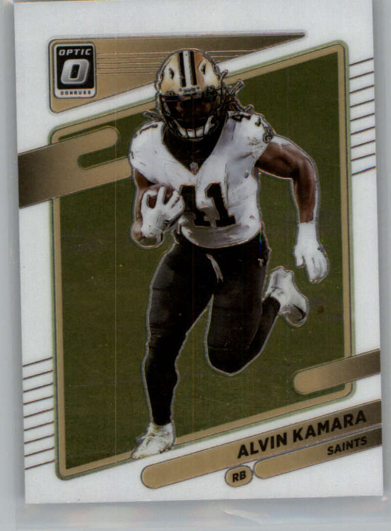2021 Donruss Optic #166 Alvin Kamara New Orleans Saints V88722 Image 1