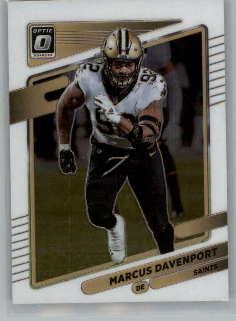 2021 Donruss Optic #167 Marcus Davenport New Orleans Saints V88724 Image 1