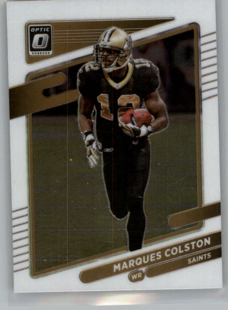 2021 Donruss Optic #168 Marques Colston New Orleans Saints V88725 Image 1