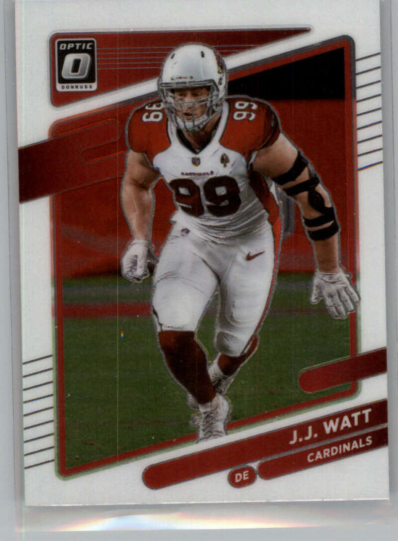2021 Donruss Optic #180 J.J. Watt Arizona Cardinals V88732 Image 1