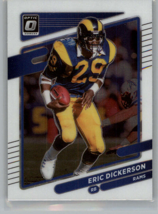 2021 Donruss Optic #188 Eric Dickerson  Los Angeles Rams  V88741 Image 1
