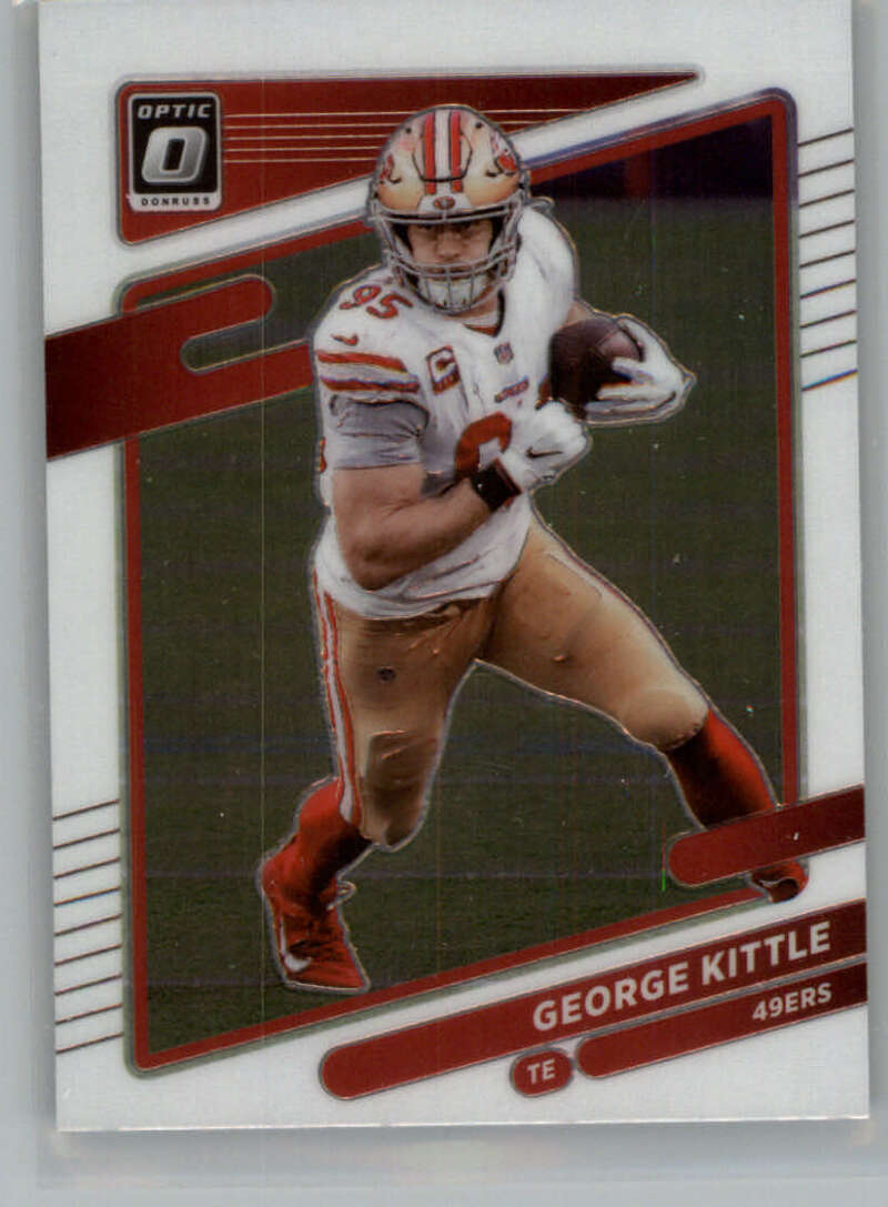 2021 Donruss Optic #191 George Kittle San Francisco 49ers V88744 Image 1
