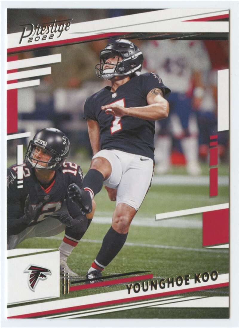 2022 Panini Prestige #18 Younghoe Koo Atlanta Falcons V88978 Image 1