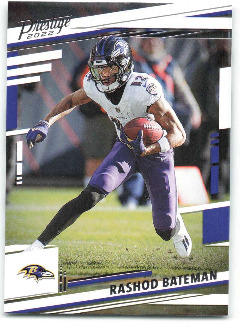 2022 Panini Prestige #24 Rashod Bateman Baltimore Ravens V88983 Image 1