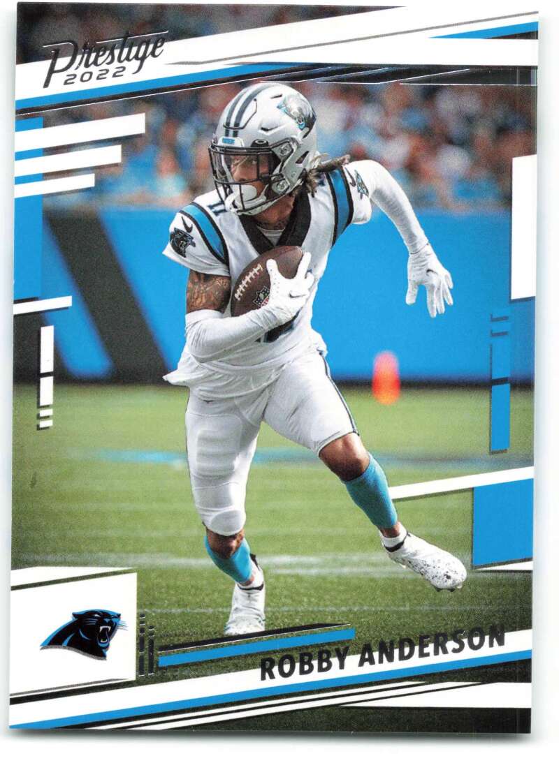 2022 Panini Prestige #43 Robbie Anderson Carolina Panthers V88998 Image 1