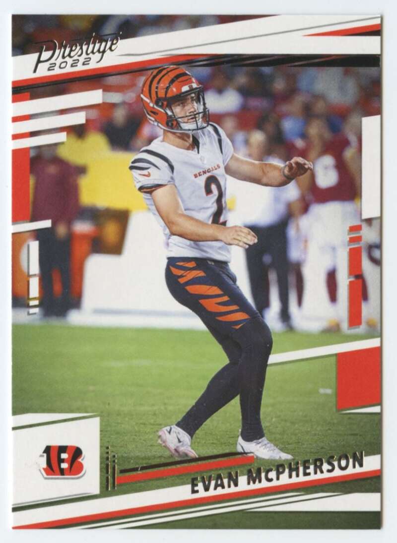 2022 Panini Prestige #65 Evan McPherson Cincinnati Bengals V89019 Image 1