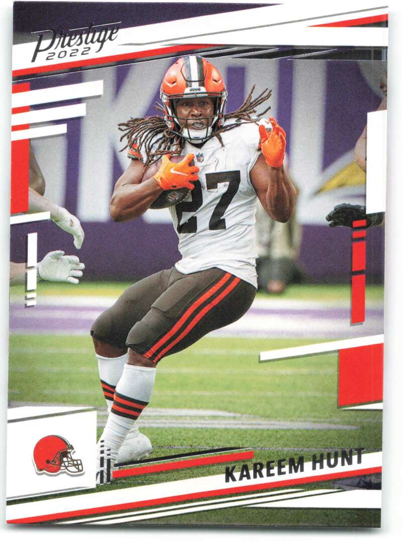 2022 Panini Prestige #69 Kareem Hunt Cleveland Browns V89025 Image 1