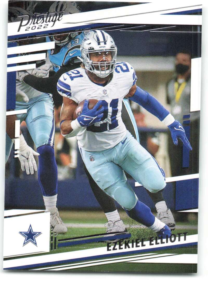 2022 Panini Prestige #77 Ezekiel Elliott Dallas Cowboys V89035 Image 1
