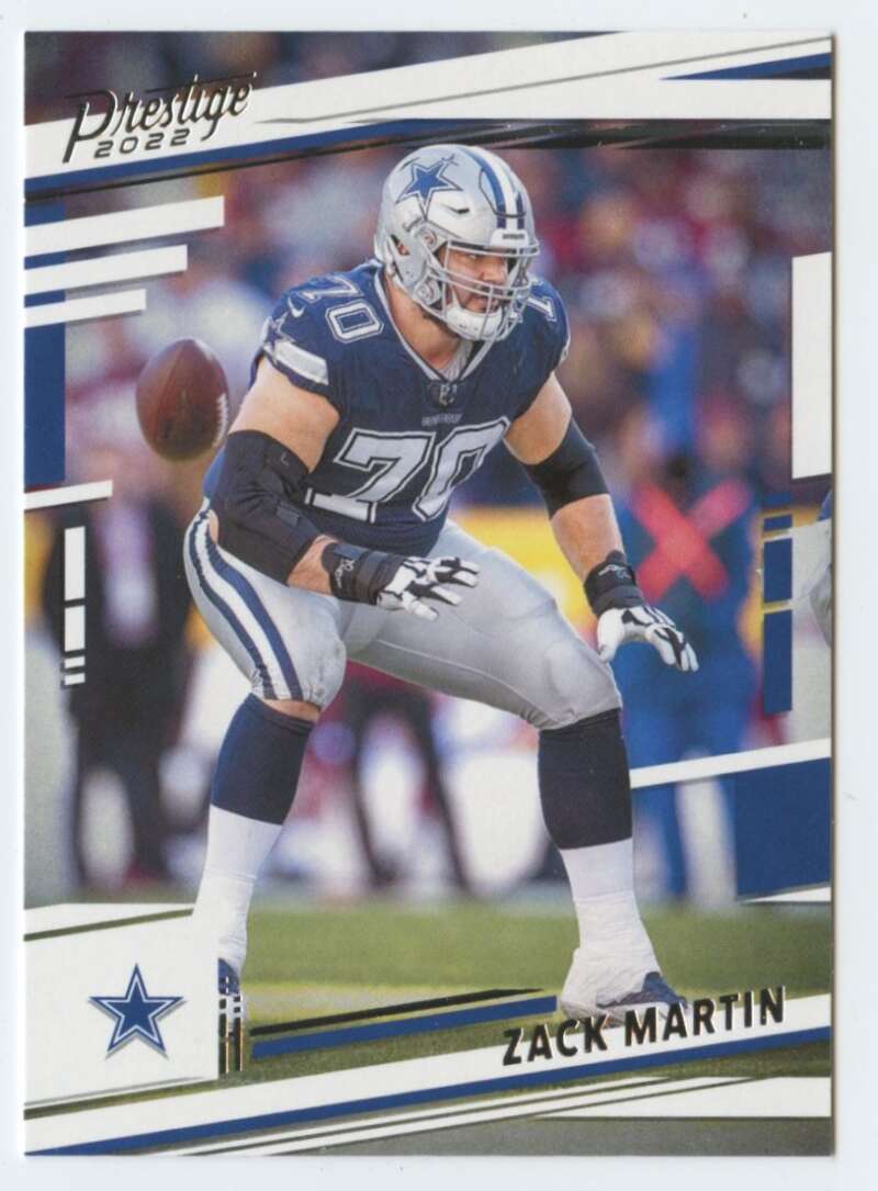 2022 Panini Prestige #81 Zack Martin Dallas Cowboys V89036 Image 1