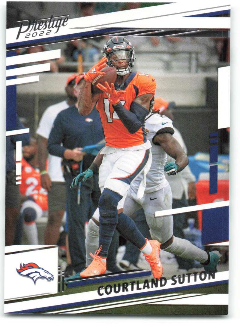 2022 Panini Prestige #88 Courtland Sutton Denver Broncos V89046 Image 1