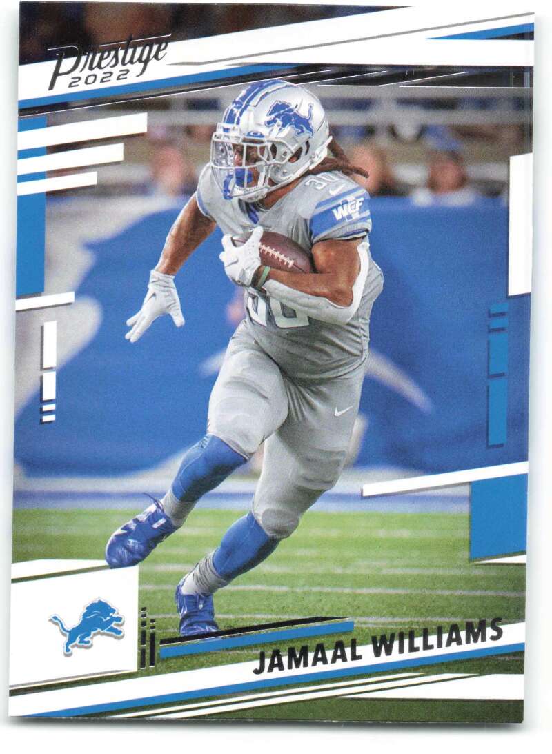 2022 Panini Prestige #97 Jamaal Williams Detroit Lions V89055 Image 1