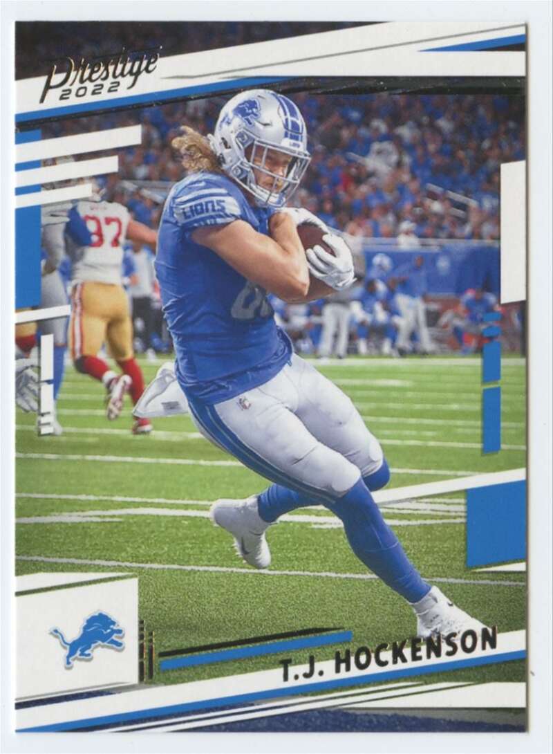2022 Panini Prestige #99 T.J. Hockenson Detroit Lions V89058 Image 1
