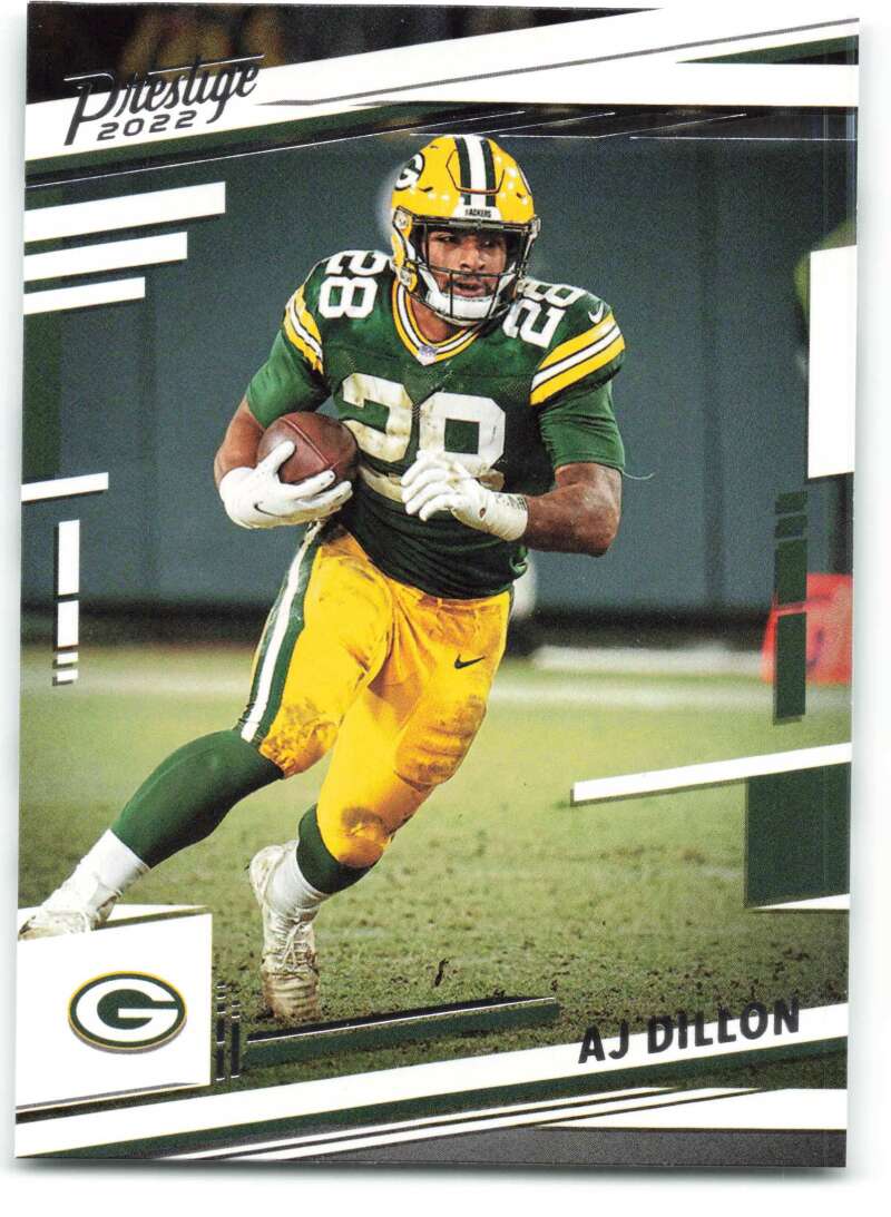 2022 Panini Prestige #106 AJ Dillon Green Bay Packers V89064 Image 1