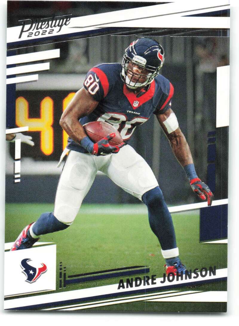 2022 Panini Prestige #122 Andre Johnson Houston Texans V89082 Image 1