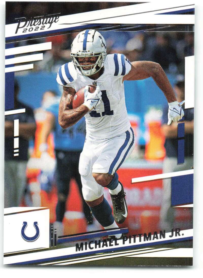 2022 Panini Prestige #127 Michael Pittman Jr. Indianapolis Colts V89087 Image 1