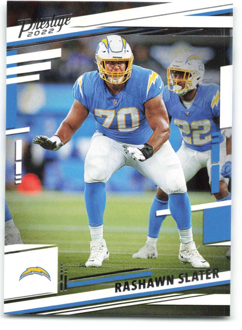 2022 Panini Prestige #156 Rashawn Slater Los Angeles Chargers V89109 Image 1