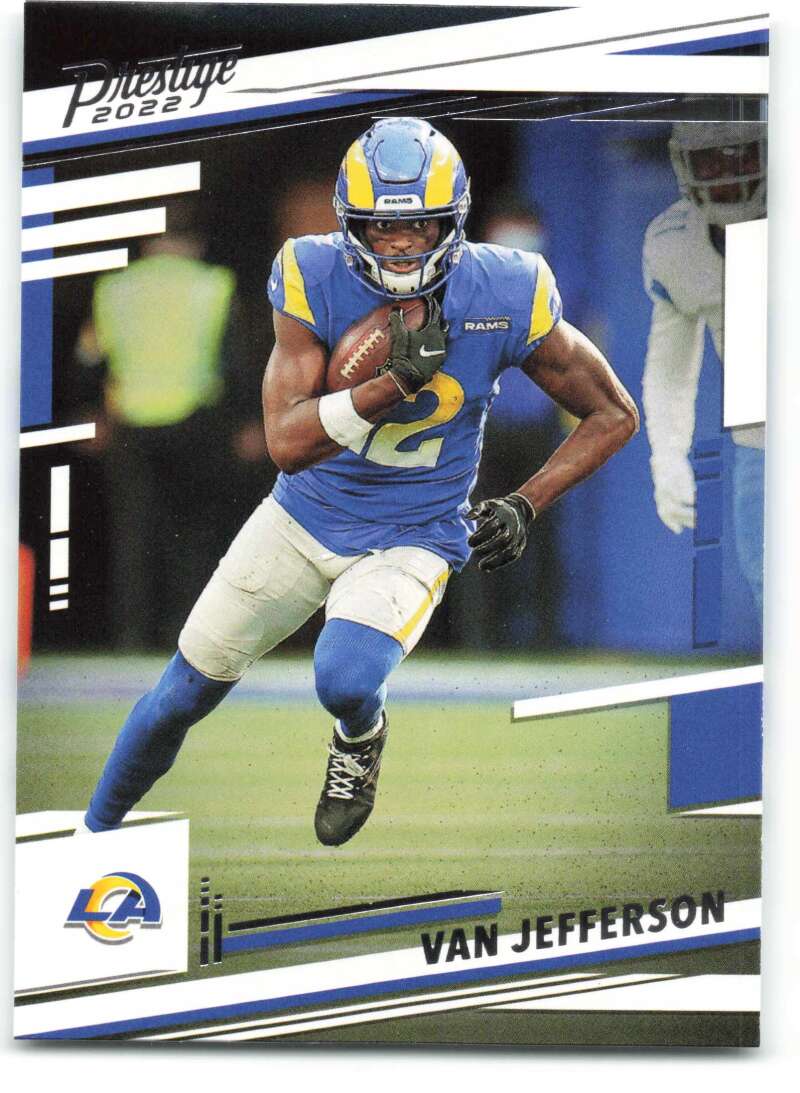 2022 Panini Prestige #164 Van Jefferson Los Angeles Rams V89115 Image 1