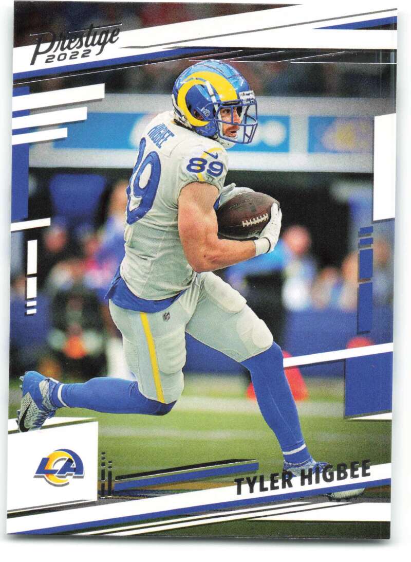 2022 Panini Prestige #166 Tyler Higbee Los Angeles Rams V89119 Image 1