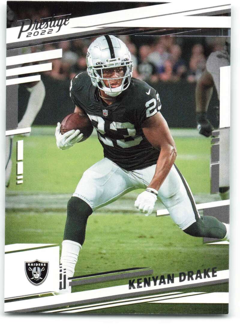 2022 Panini Prestige #172 Kenyan Drake Las Vegas Raiders V89122 Image 1