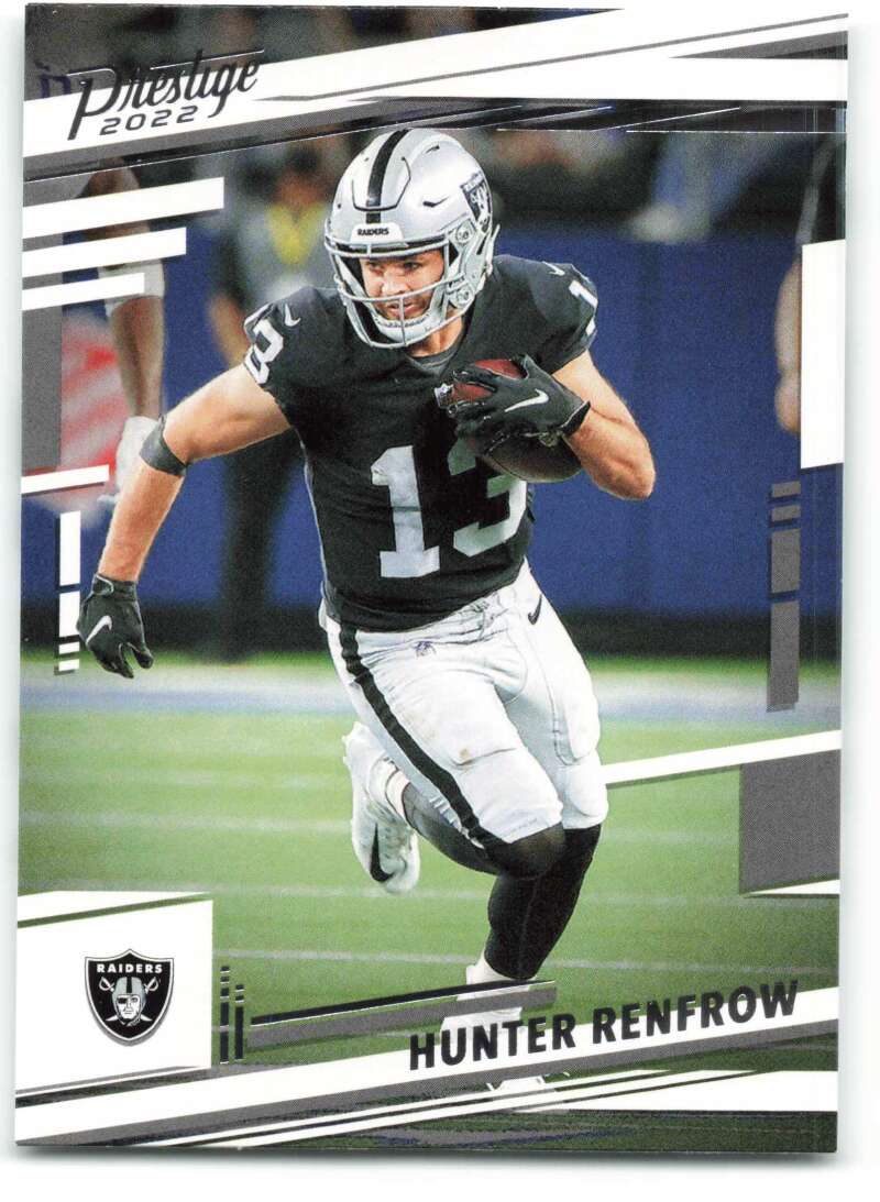 2022 Panini Prestige #173 Hunter Renfrow Las Vegas Raiders V89123 Image 1