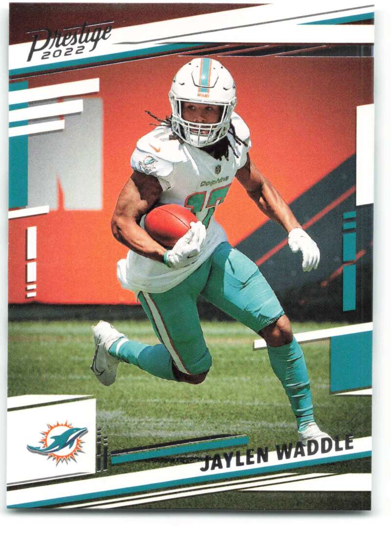 2022 Panini Prestige #182 Jaylen Waddle Miami Dolphins V89133 Image 1