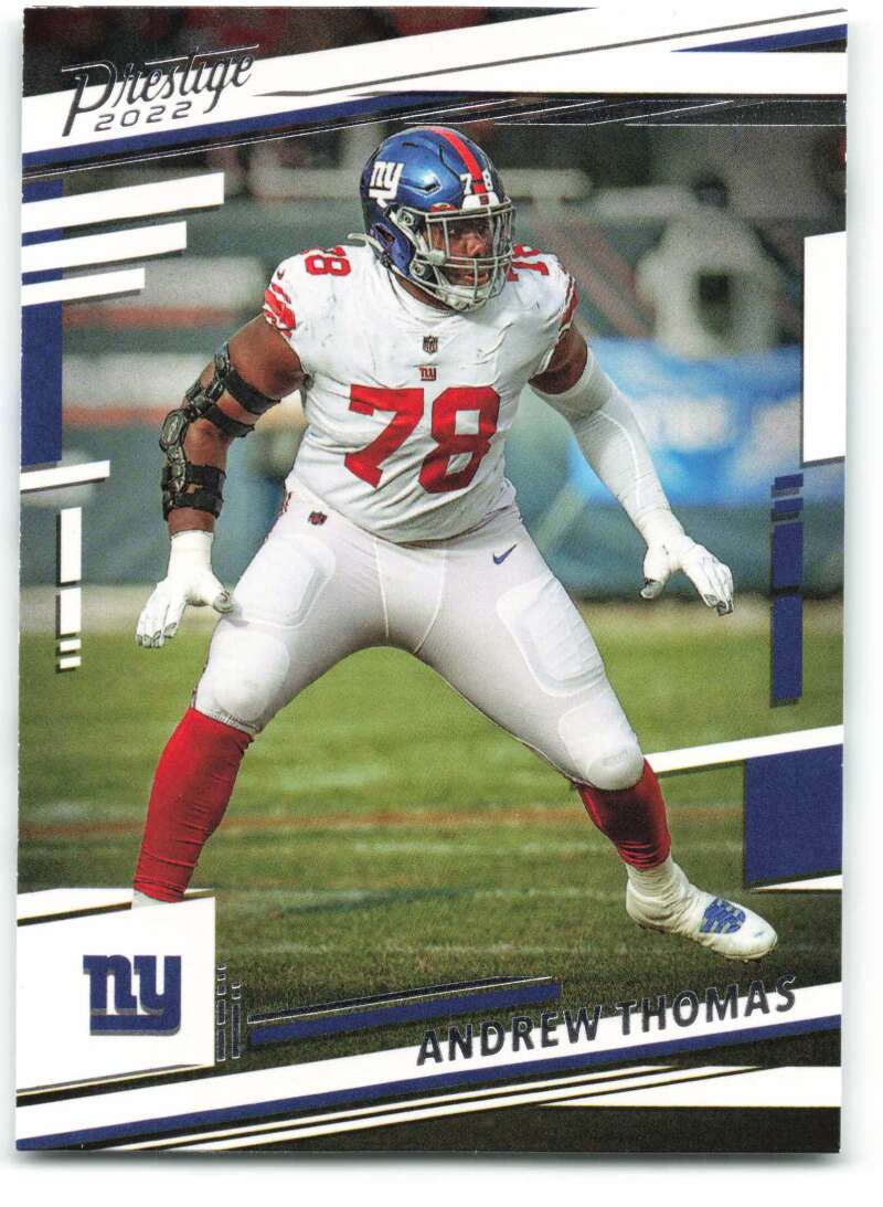 2022 Panini Prestige #221 Andrew Thomas New York Giants V89170 Image 1