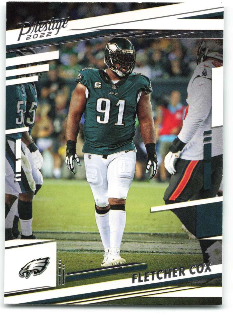 2022 Panini Prestige #242 Fletcher Cox Philadelphia Eagles V89187 Image 1