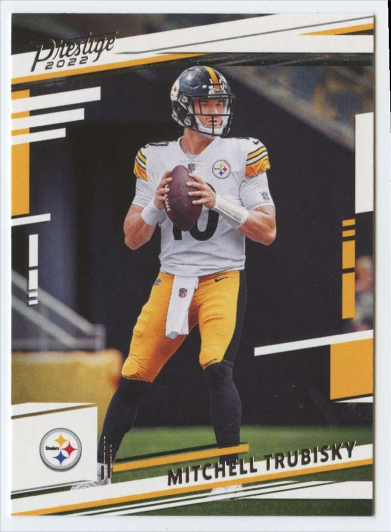 2022 Panini Prestige #244 Mitchell Trubisky Pittsburgh Steelers V89191 Image 1