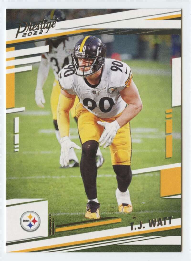 2022 Panini Prestige #250 T.J. Watt Pittsburgh Steelers V89197 Image 1