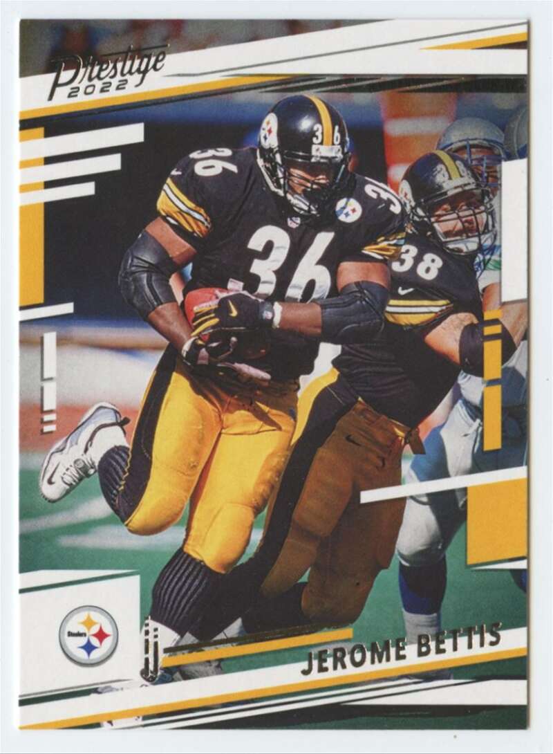 2022 Panini Prestige #253 Jerome Bettis Pittsburgh Steelers V89199 Image 1