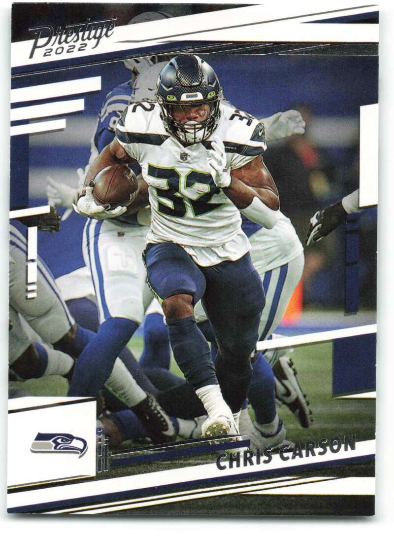 2022 Panini Prestige #256 Chris Carson Seattle Seahawks V89200 Image 1