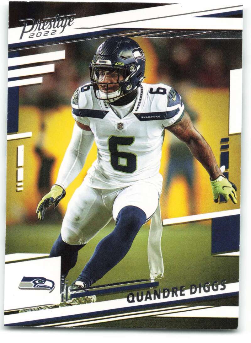 2022 Panini Prestige #261 Quandre Diggs Seattle Seahawks V89206 Image 1