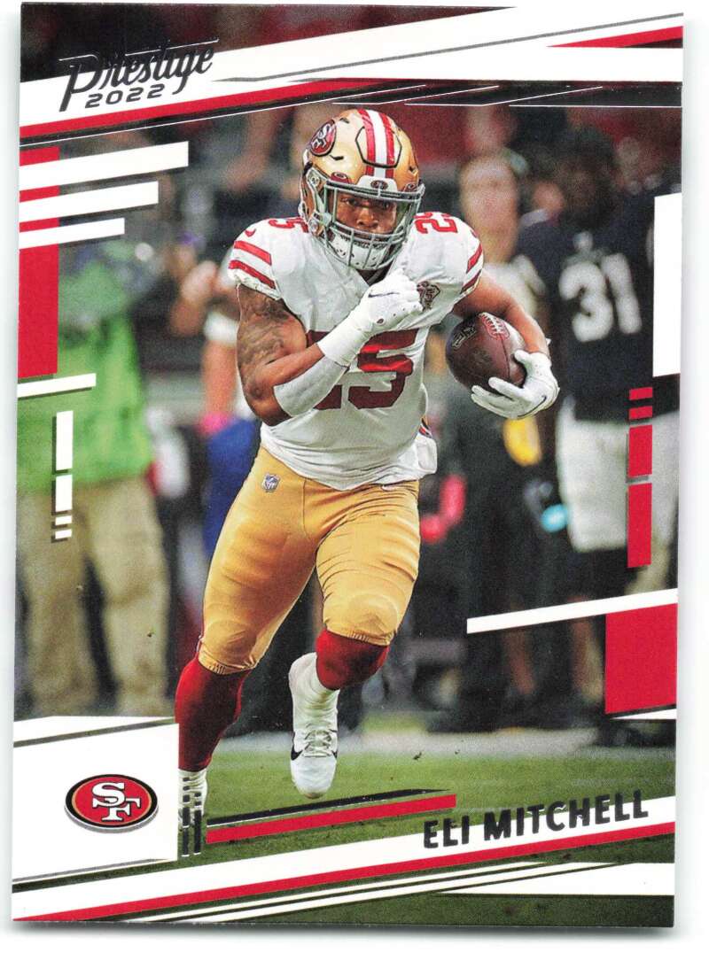 2022 Panini Prestige #265 Eli Mitchell San Francisco 49ers V89209 Image 1