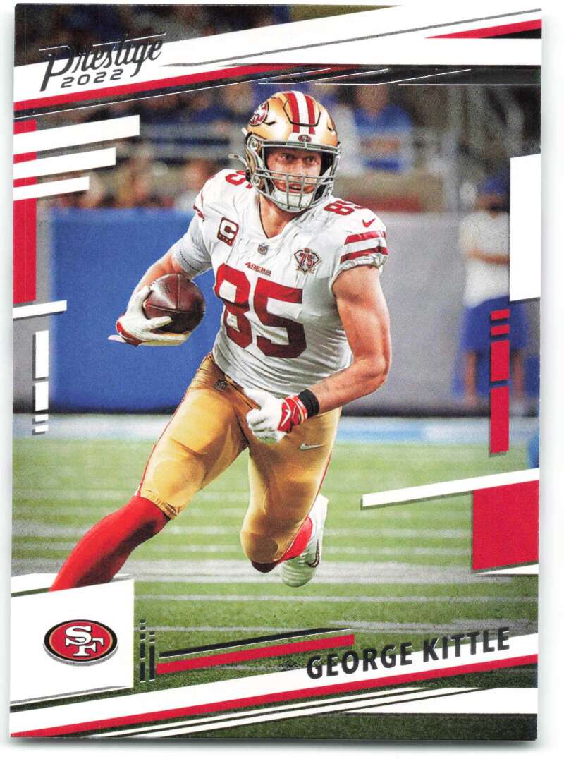 2022 Panini Prestige #268 George Kittle San Francisco 49ers V89213 Image 1