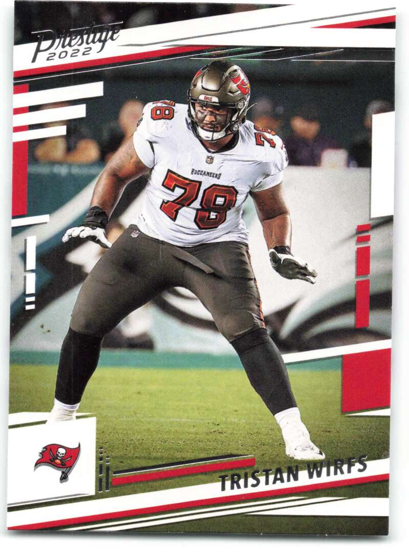 2022 Panini Prestige #279 Tristan Wirfs Tampa Bay Buccaneers V89221 Image 1