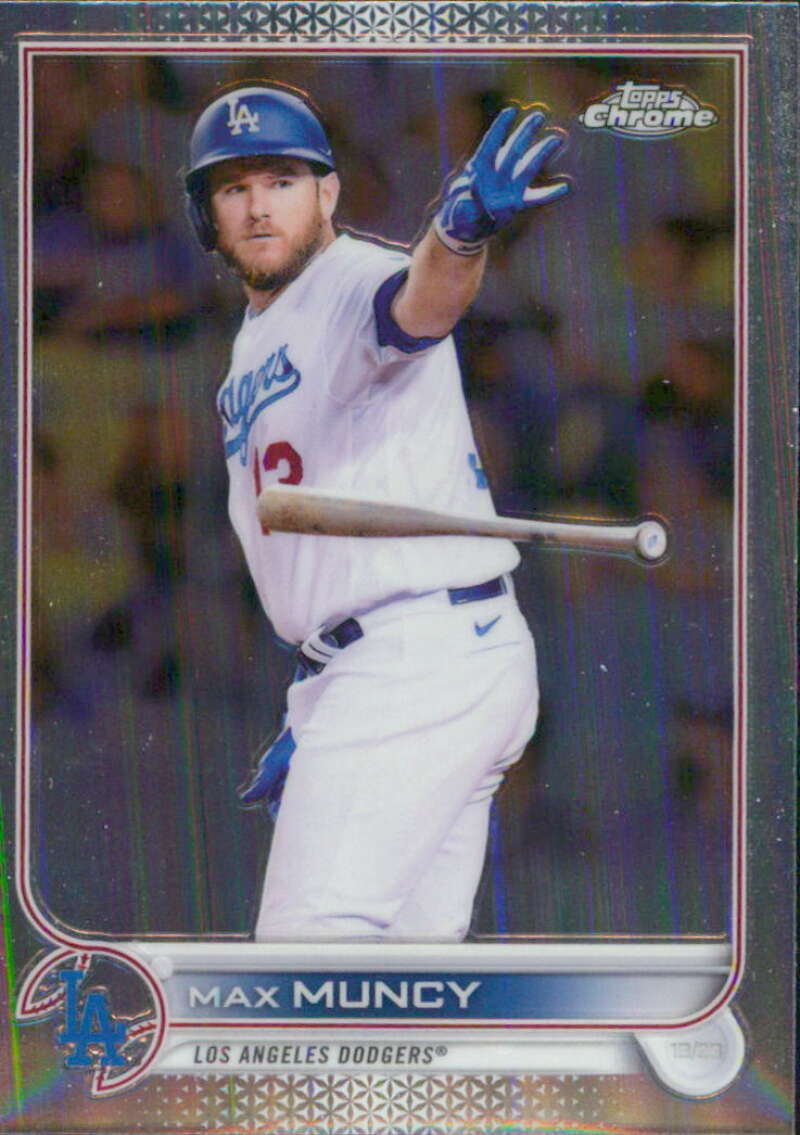 2022 Topps Chrome #42 Max Muncy Los Angeles Dodgers V91587 Image 1