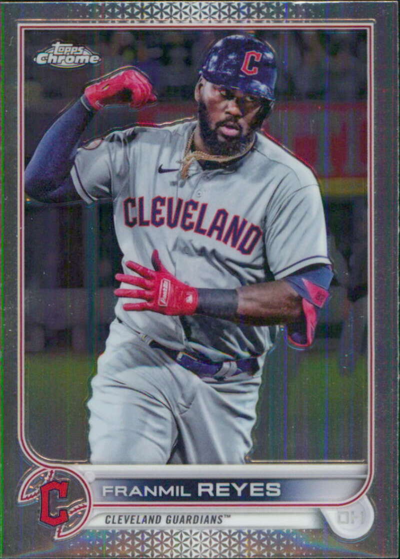2022 Topps Chrome #97 Franmil Reyes Cleveland Guardians V91597 Image 1