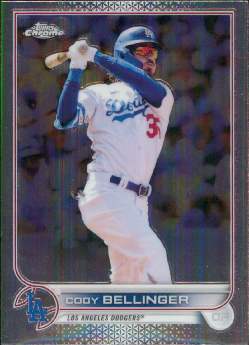 2022 Topps Chrome #106 Cody Bellinger Los Angeles Dodgers V91598 Image 1