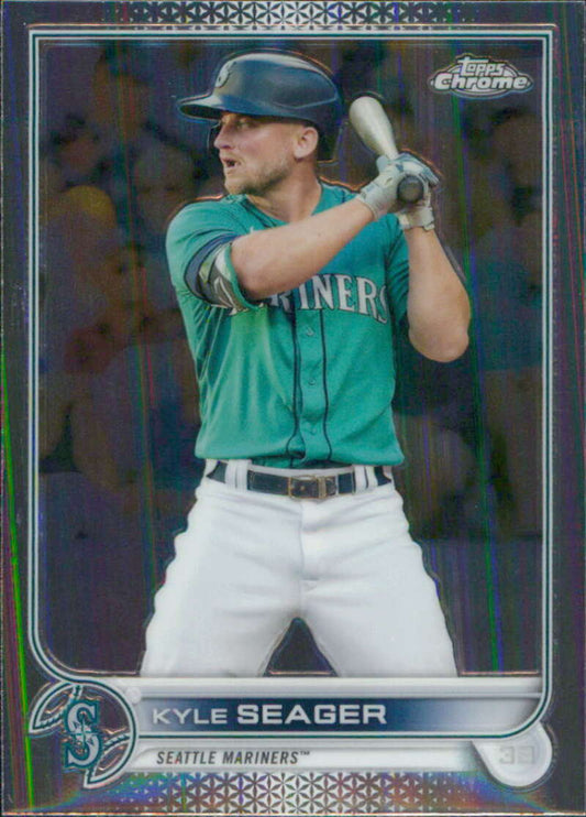 2022 Topps Chrome #131 Kyle Seager  Seattle Mariners  V91604 Image 1