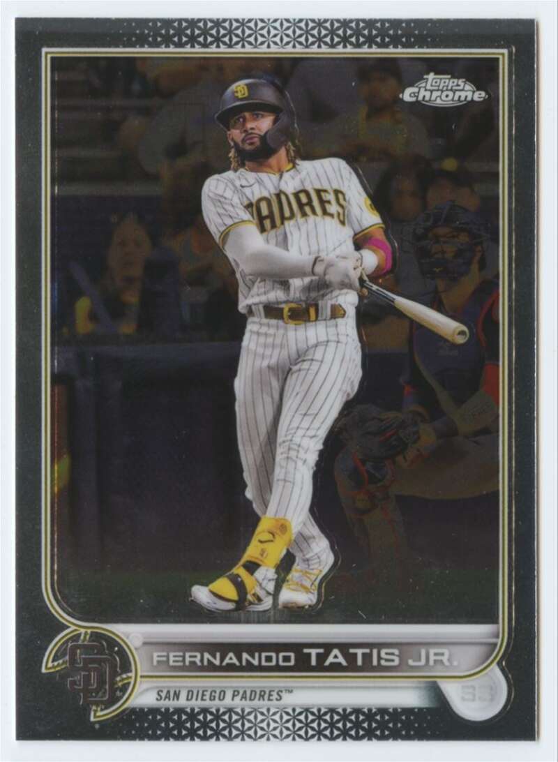 2022 Topps Chrome #150 Fernando Tatis Jr. San Diego Padres V91609 Image 1