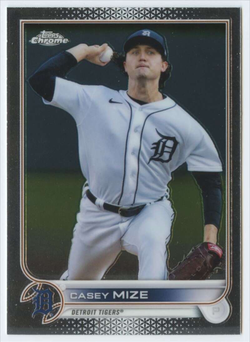 2022 Topps Chrome #162 Casey Mize Detroit Tigers V91611 Image 1
