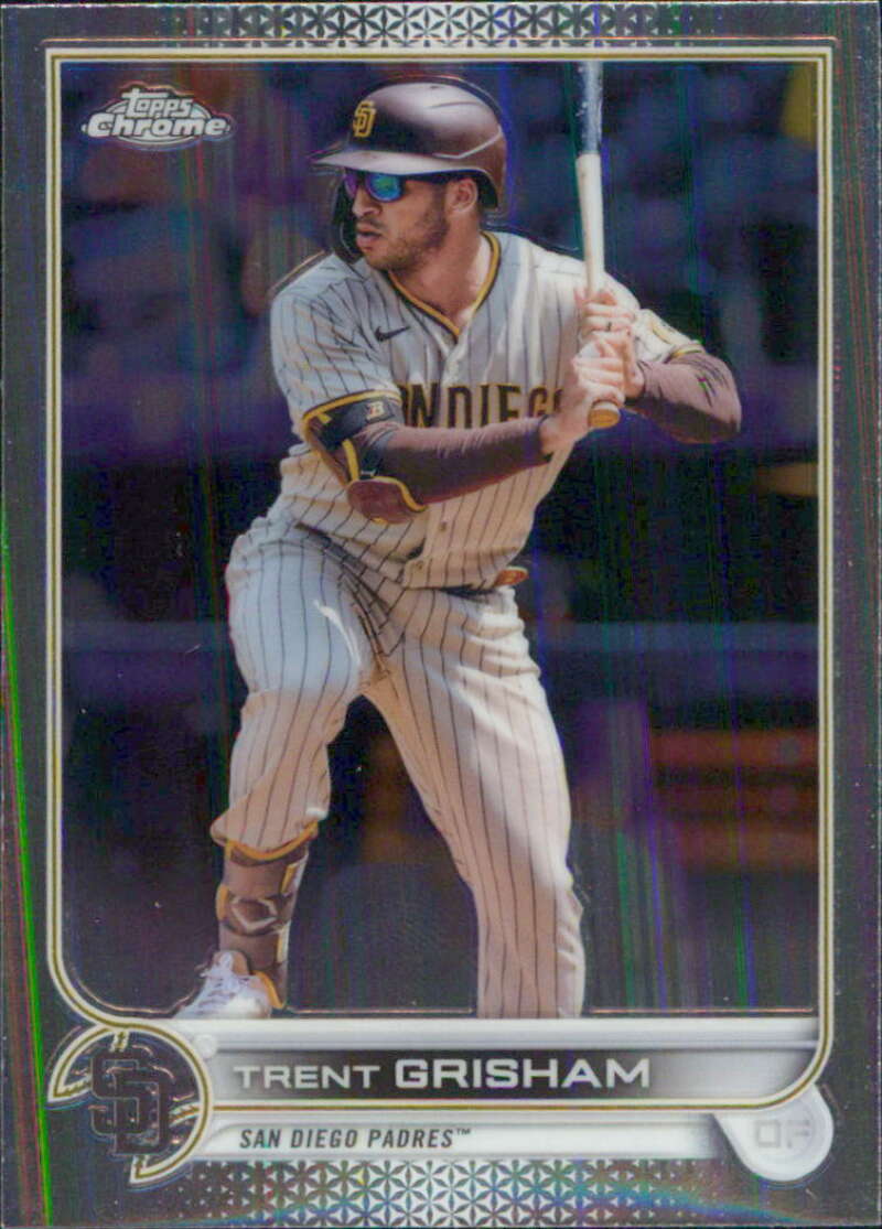 2022 Topps Chrome #175 Trent Grisham San Diego Padres V91613 Image 1