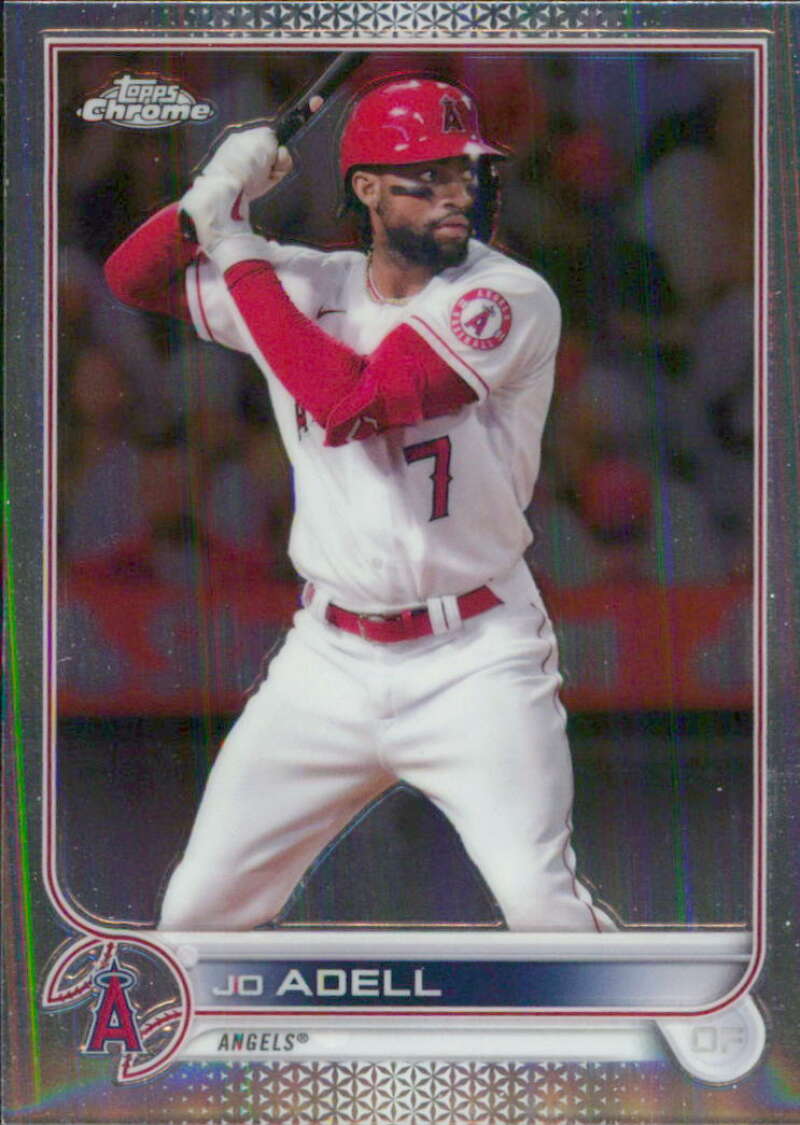 2022 Topps Chrome #203 Jo Adell Los Angeles Angels V91619 Image 1